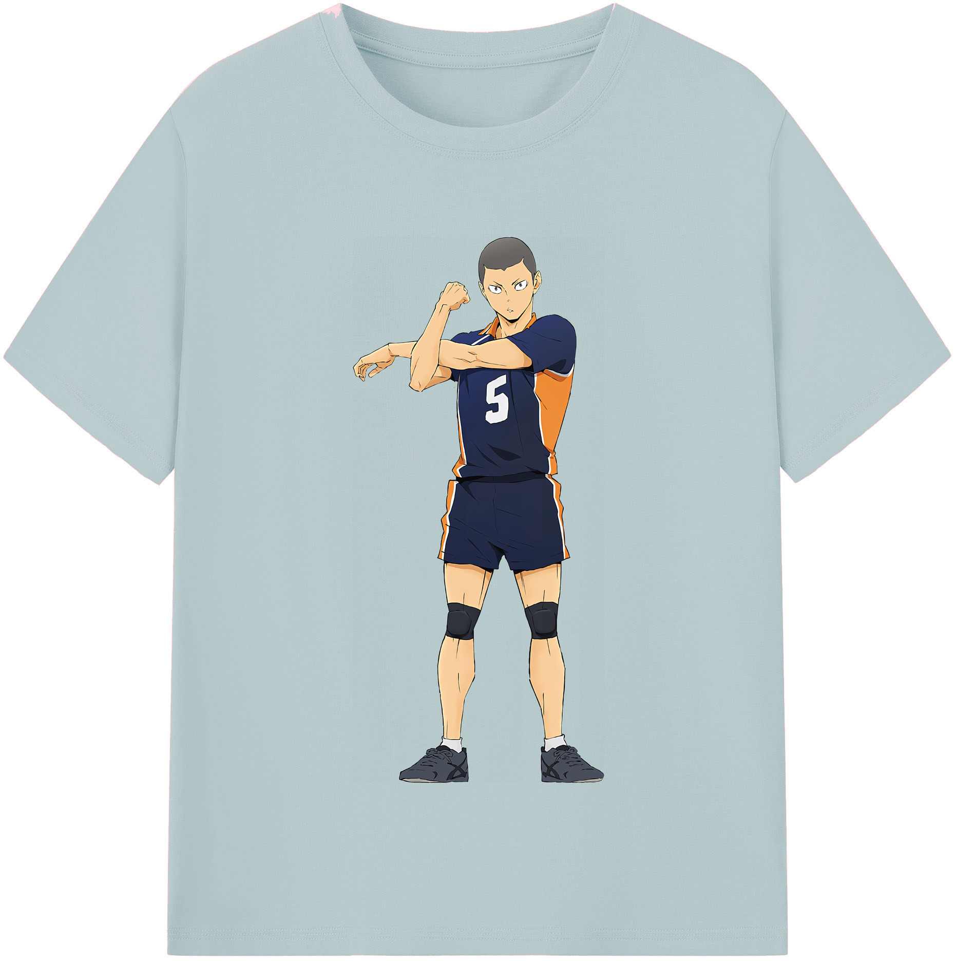 （画像用） ハイキュー!! Haikyu!! 綿100％半袖Tシャツ（フロントプリント）